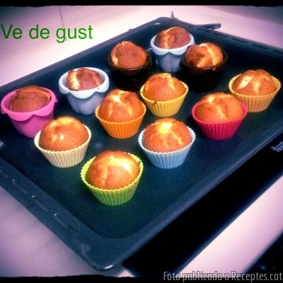 Magdalenes de Roquefort i nous (Muffins)